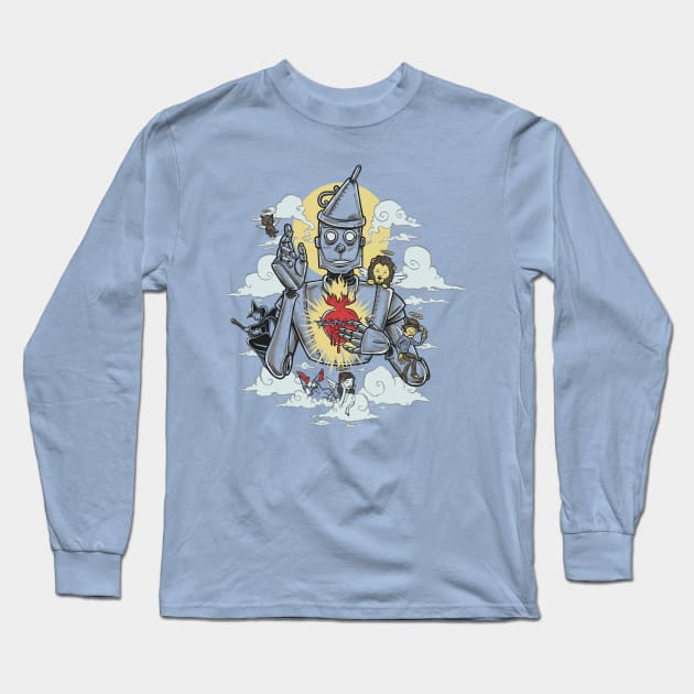 Saint Tin Woodman Long Sleeve T-Shirt by florencioart